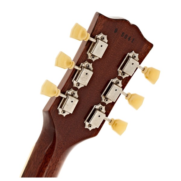 Gibson Custom 1959 Les Paul Standard Reissue Heavy Aged, Slow Iced Tea Fade #95041 - back of headstock