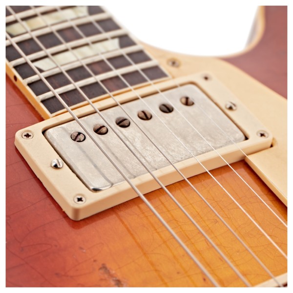 Gibson Custom 1959 Les Paul Standard Reissue Heavy Aged, Slow Iced Tea Fade #951726 neck pickup
