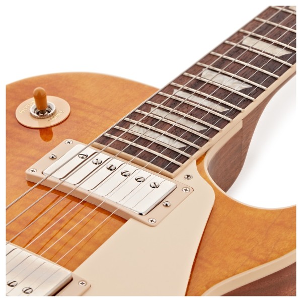 Gibson Les Paul Standard 50s Figured Top, Honey Amber #208450262 - upper bout