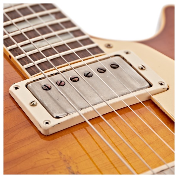 Gibson Custom 1959 Les Paul Standard Reissue Heavy Aged, Golden Poppy Burst #943561 - neck pickup