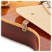 Gibson Custom 1959 Les Paul Standard Reissue Heavy Aged, Golden Poppy Burst #943561 - scratchplate