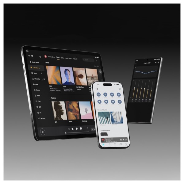 EverSolo T8 Streaming Transport, Black - lifestyle - 12