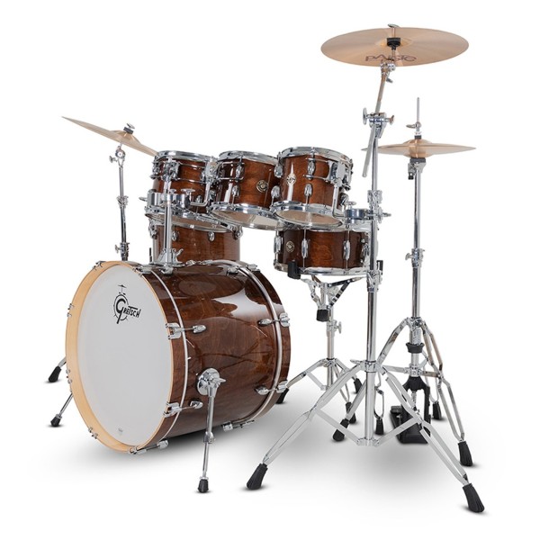 Gretsch Catalina Maple 22" 7pc Shell Pack, Walnut Glaze