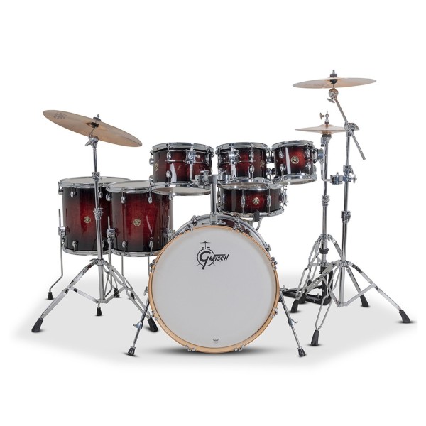 Gretsch Catalina Maple 22" 7pc Shell Pack, Deep Cherry Burst