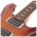 PRS CE24, Dark Cherry Sunburst - upper bout