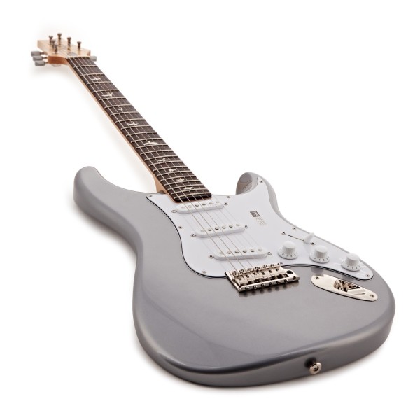 PRS John Mayer Silver Sky, Tungsten - angle shot