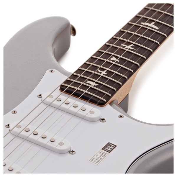 PRS John Mayer Silver Sky, Tungsten - upper bout