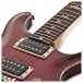 PRS CE24 Semi Hollow, Fire Red Burst - upper bout
