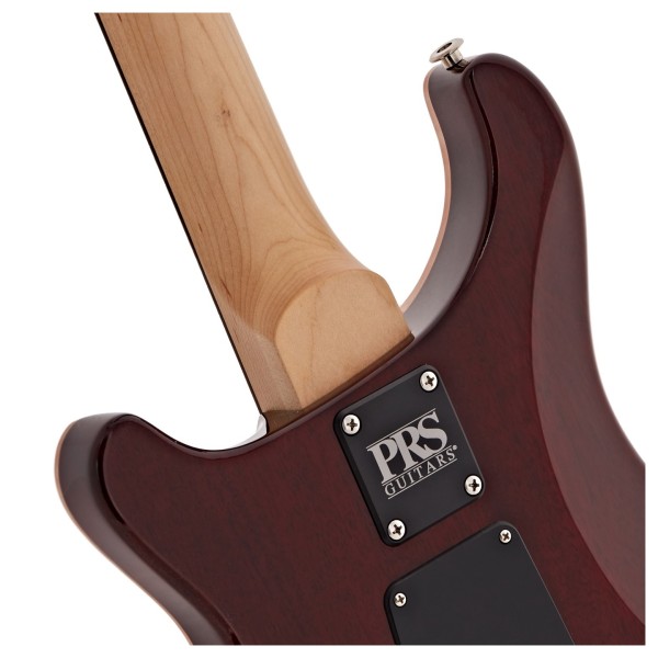 PRS CE24 Semi Hollow, Fire Red Burst - neck joint