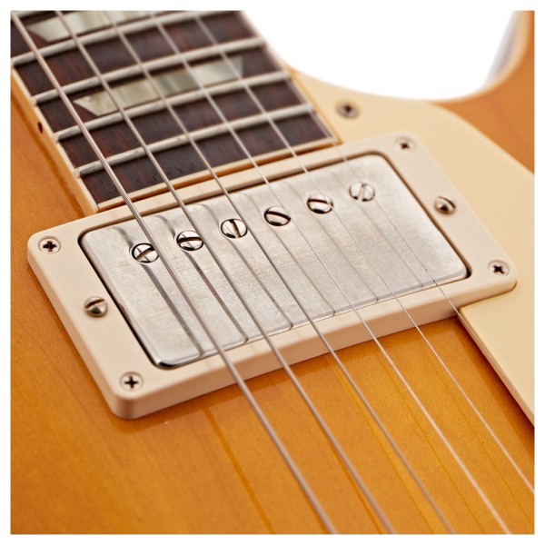 Custom 1958 Les Paul Standard Reissue Electric Guitar, Lemon Burst - Pickups