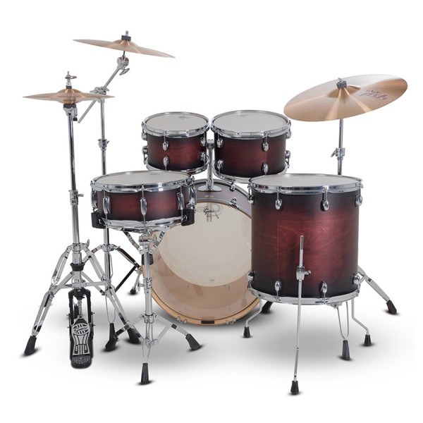 Gretsch Catalina Maple 22" USA Fusion Shell Pack, Satin Deep Cherry Burst