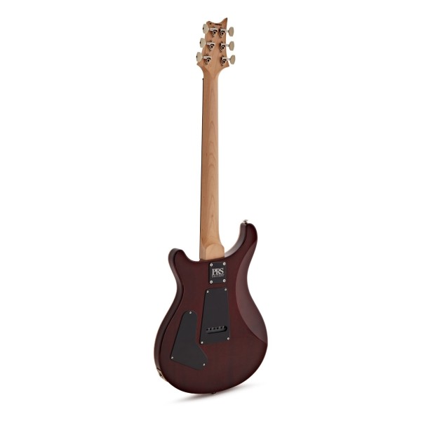 PRS CE24 Semi Hollow, Fire Red Burst - back