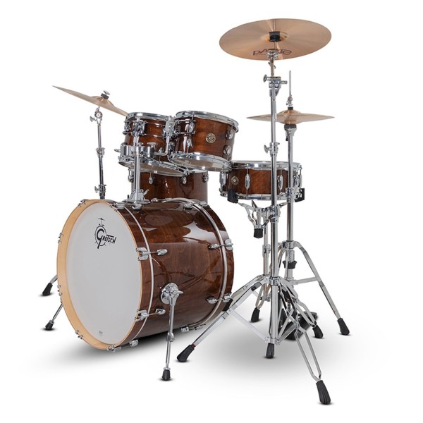 Gretsch Catalina Maple 22" USA Fusion Shell Pack, Walnut Glaze