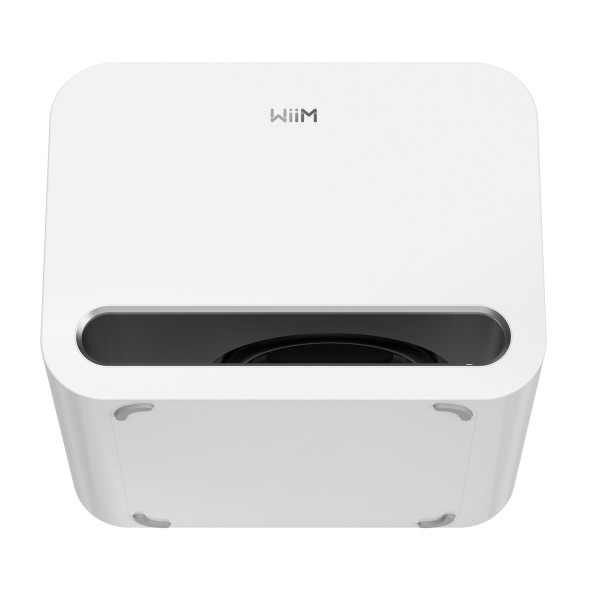 WiiM Sub Pro Subwoofer, White - under angle