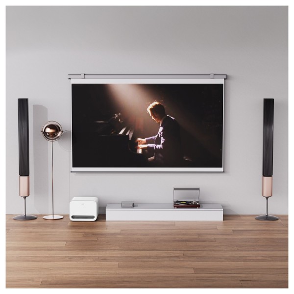 WiiM Sub Pro Subwoofer, White - lifestyle - 4