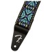 Fender Pasadena Woven Strap, Blue Snowflake - end