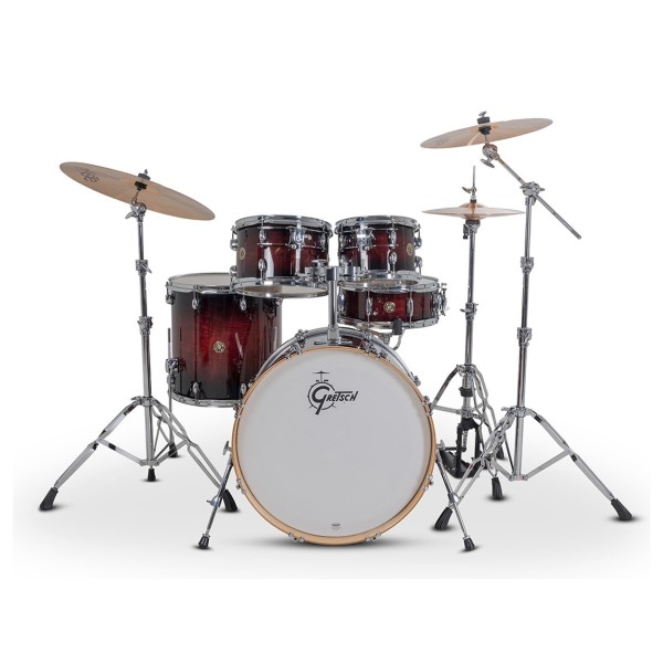 Gretsch Catalina Maple 22" USA Fusion Shell Pack, Deep Cherry Burst
