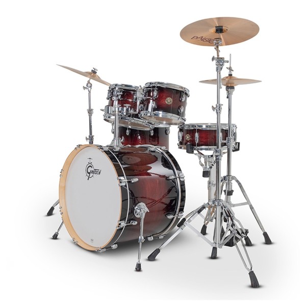 Gretsch Catalina Maple 22" USA Fusion Shell Pack, Deep Cherry Burst