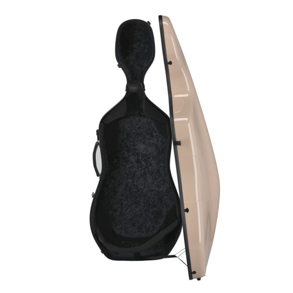 Gewa Air 3.9 Anniversary Cello Case, Brown and Beige