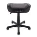 modul Premium Footstool, Black and Grey