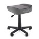 modul Footstool, Black and Grey