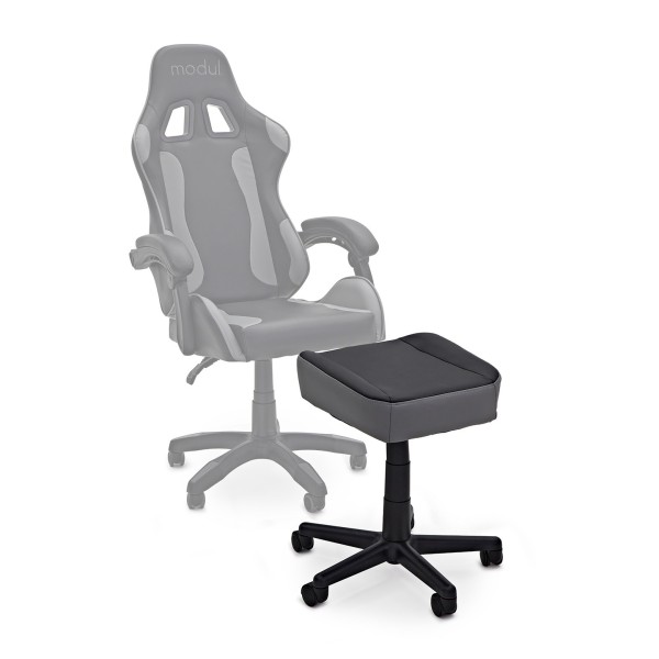 modul Footstool, Black and Grey