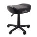 modul Studio Chair and Footstool, Black and Grey