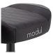 modul Studio Chair and Footstool, Black and Grey