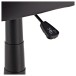 modul Studio Chair and Footstool, Black and Grey