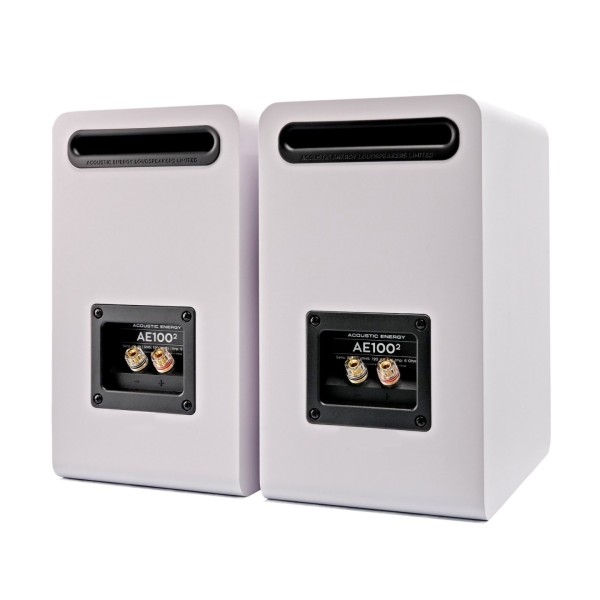 Acoustic Energy AE100 MK2 Bookshelf Speakers (Pair), White