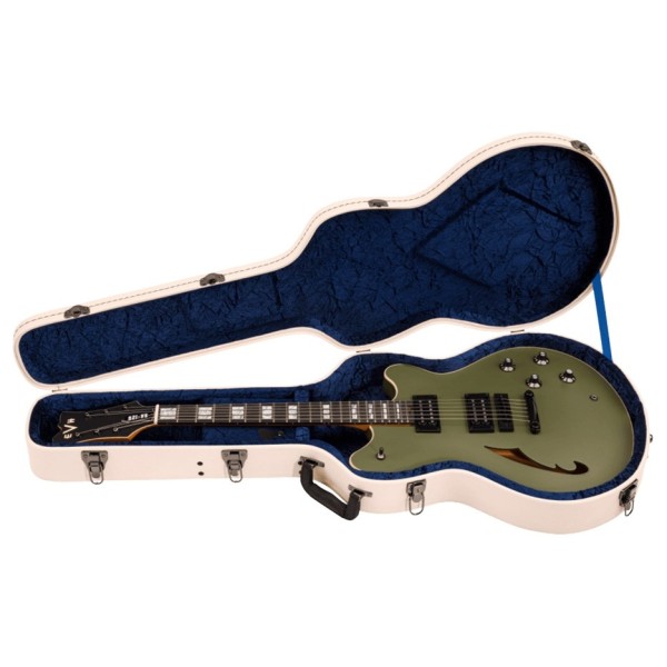 EVH SA-126 Special, Ebony Fingerboard, Matte Army Drab - in case