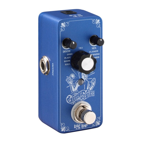 Big Top Juggler Mini Reverb Pedal at Gear4music