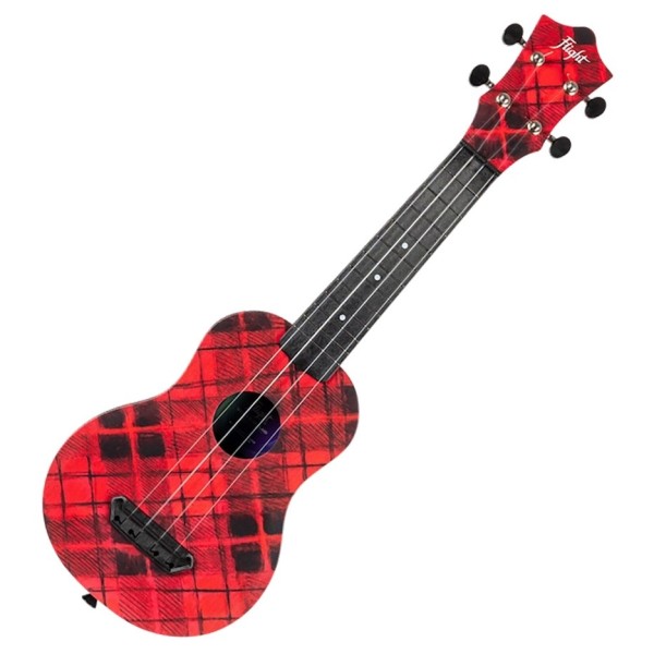 Flight TUS40 Ultra Travel Ukulele, Plaid