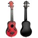 Flight TUS40 Ultra Travel Ukulele, Plaid - front and back