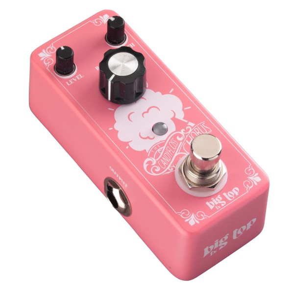 Big Top Candy Floss Mini Chorus Pedal, Side Angle