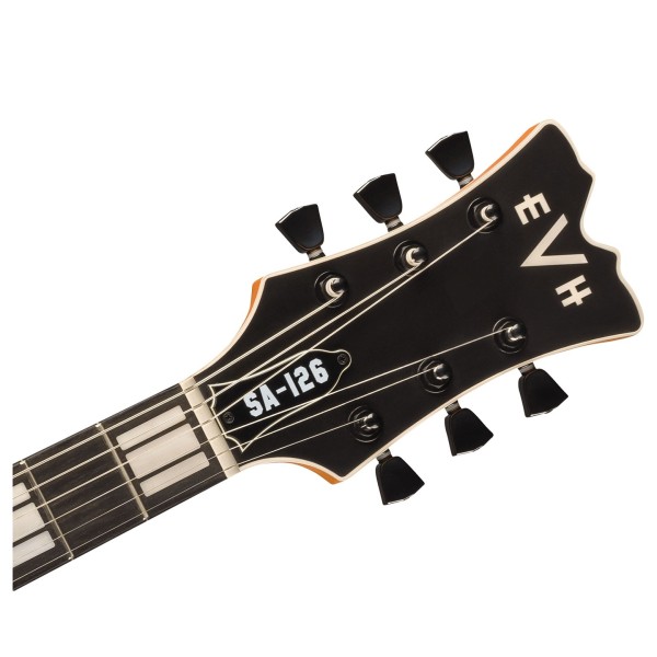 EVH SA-126 Special, Stealth Black headstock