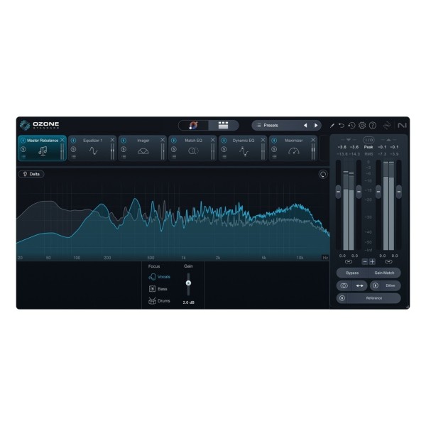 iZotope Ozone 12 Standard: Update from any previous version of Ozone Standard