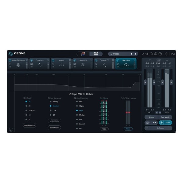 iZotope Ozone 12 Standard: Update from any previous version of Ozone Standard