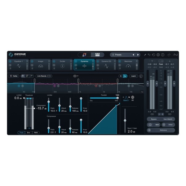 iZotope Ozone 12 Standard: Update from any previous version of Ozone Standard