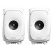 Genelec 8341AWM Professional Studio Monitor White, Pair - Bundle
