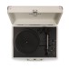 Crosley Cruiser Deluxe Portable Turntable with Bluetooth Out, White Sand - Top