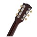 Epiphone 1942 Banner J-45 Reissue Left Handed, Vintage Sunburst - back of headstock