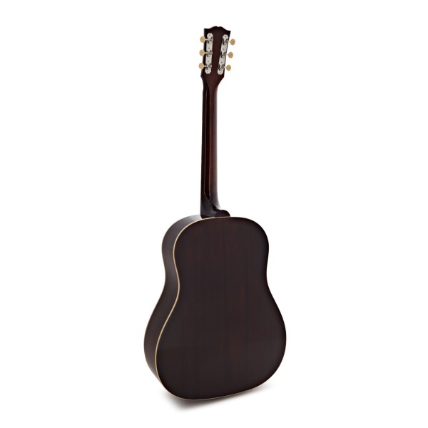 Epiphone 1942 Banner J-45 Reissue Left Handed, Vintage Sunburst - back