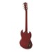 Epiphone 1964 SG Standard Maestro Vibrola Reissue Left Handed, Cherry Red - back