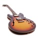 Gibson Custom 1964 ES-335 Reissue VOS, Vintage Burst #140052 - angle shot