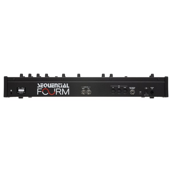 Fourm Analog Synthesizer - Rear
