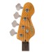 Vintage V40 Coaster Series Bass, Candy Apple Blue headstock