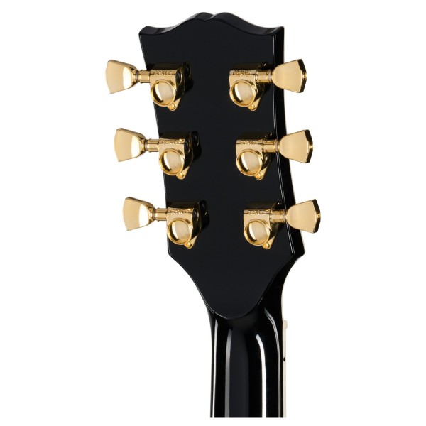 Gibson Les Paul Custom 70s, Buttercream - back of headstock
