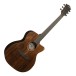 Lag Sauvage Auditorium Cutaway Electro Acoustic Natural, Angle
