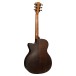 Lag Sauvage Auditorium Cutaway Electro Acoustic Natural, Back